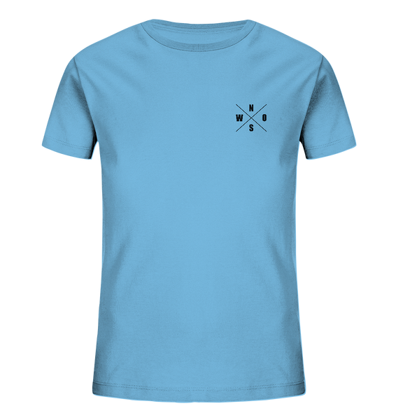 N.O.S.W. BLOCK Fanblock Shirt "FROM FATHER TO SON" Kids UNISEX Organic T-Shirt aqua blue