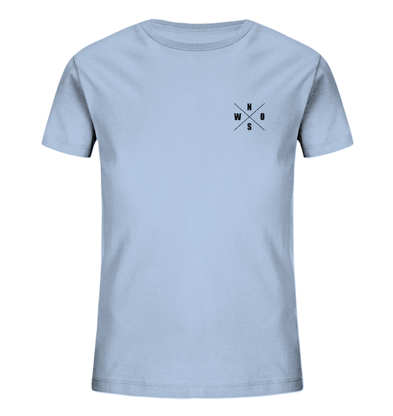 N.O.S.W. BLOCK Fanblock Shirt "FROM FATHER TO SON" Kids UNISEX Organic T-Shirt blue soul