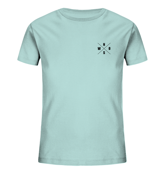 N.O.S.W. BLOCK Fanblock Shirt "FROM FATHER TO SON" Kids UNISEX Organic T-Shirt caribbean blue