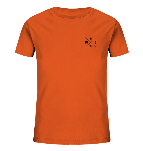 N.O.S.W. BLOCK Fanblock Shirt "FROM FATHER TO SON" Kids UNISEX Organic T-Shirt orange