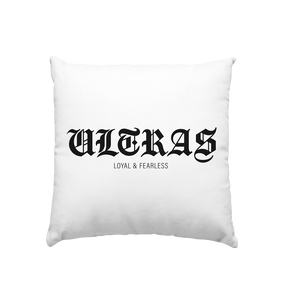 RIOT//GROUNDS Homestuff Kissen "ULTRAS LOYAL & FEARLESS" Kissenbezug mit Füllung 40 x 40 cm 
