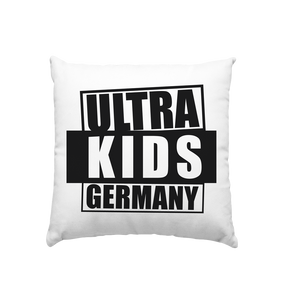 N.O.S.W. BLOCK Ultras Homestuff Kissen "ULTRA KIDS GERMANY" Kissenbezug mit Füllung 40 x 40 cm weiss