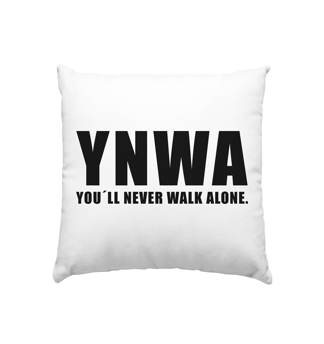 N.O.S.W. BLOCK Fanblock Homestuff Kissen "YNWA" Kissenbezug mit Füllung 40 x 40 cm