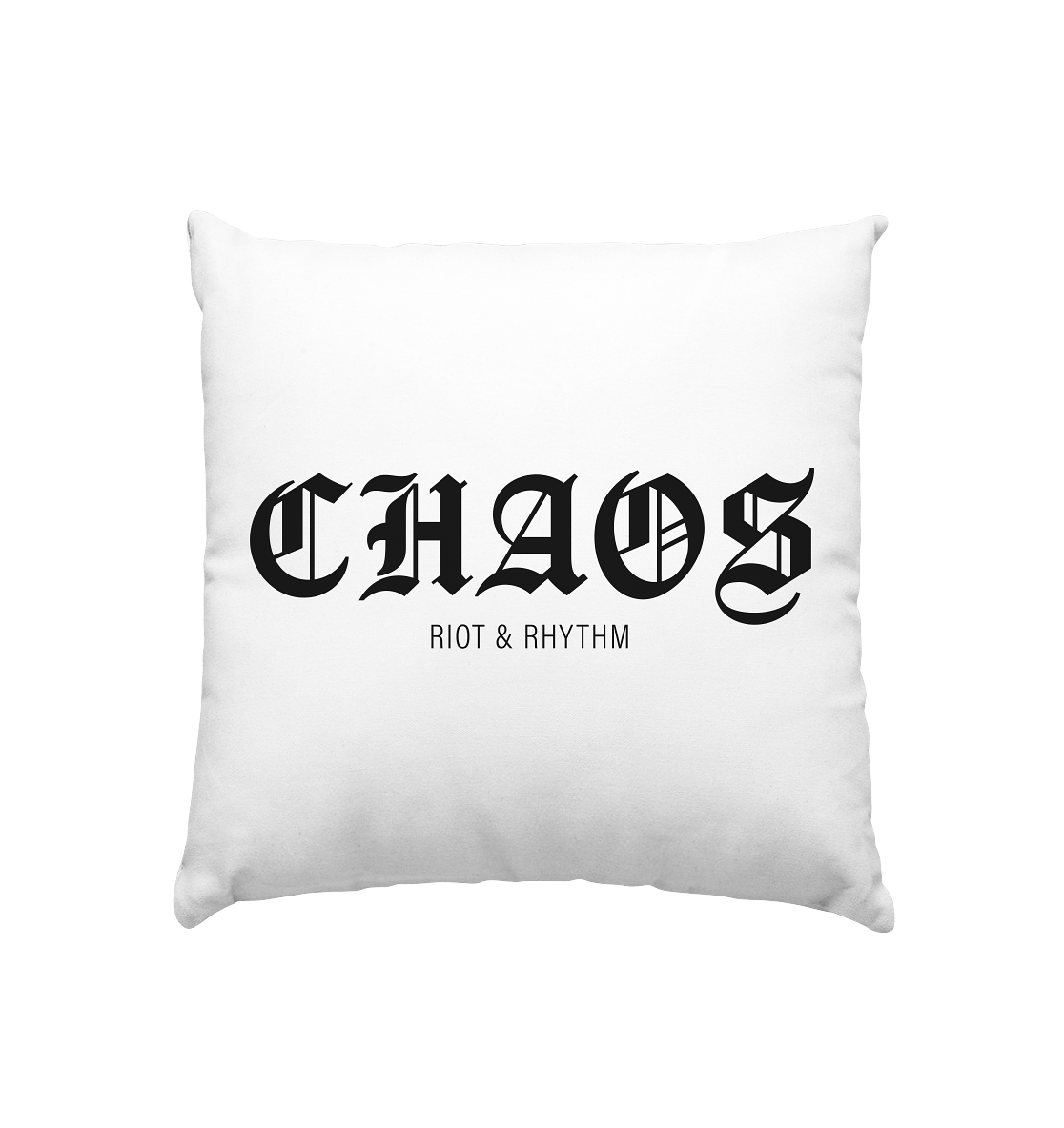 RIOT//GROUNDS Homestuff Kissen "CHAOS RIOT & RHYTHM" Kissenbezug mit Füllung 40 x 40 cm 