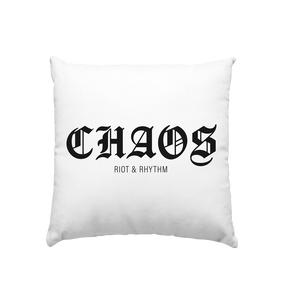 RIOT//GROUNDS Homestuff Kissen "CHAOS RIOT & RHYTHM" Kissenbezug mit Füllung 40 x 40 cm 