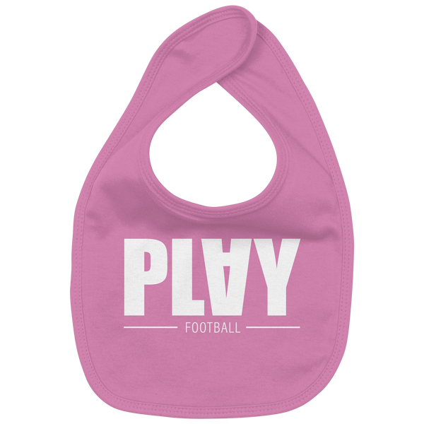 N.O.S.W. BLOCK Lätzchen "PLAY FOOTBALL" Organic Baby-Lätzchen bubble gum pink