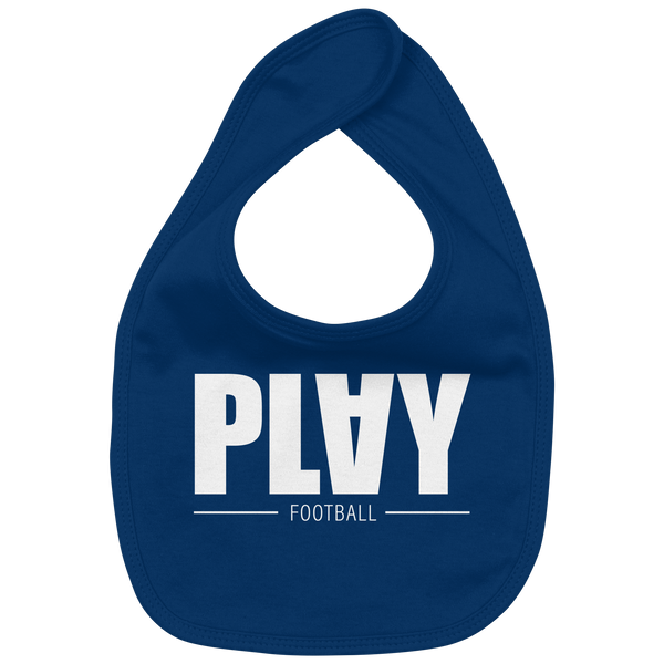 N.O.S.W. BLOCK Lätzchen "PLAY FOOTBALL" Organic Baby-Lätzchen nautical navy
