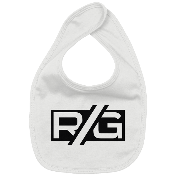RIOT//GROUNDS Lätzchen "R//G kultur.kurve.kaos." Organic Baby-Lätzchen weiss