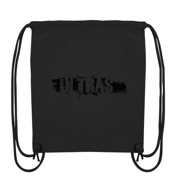 N.O.S.W. BLOCK Ultras Gym Bag "ULTRAS" Organic Turnbeutel schwarz