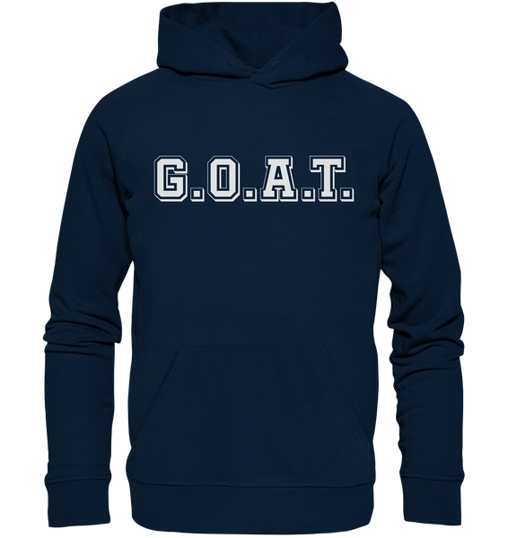 Hoodie "G.O.A.T." - Organic Hoodie
