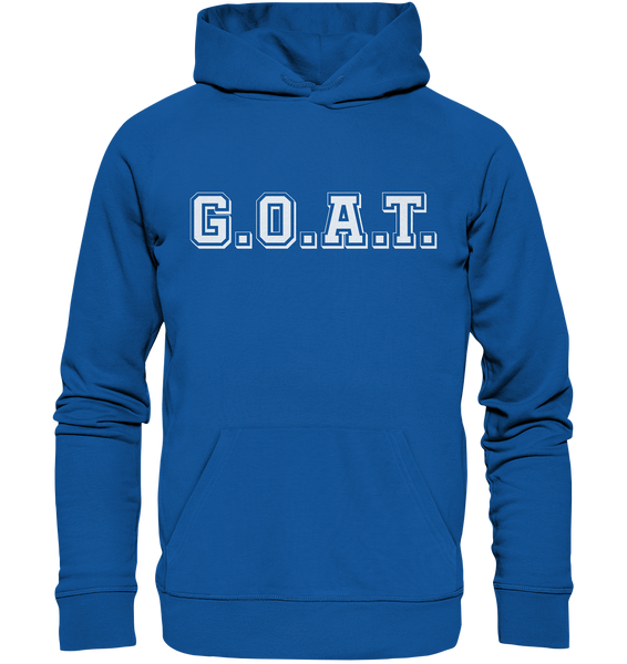 Hoodie "G.O.A.T." - Organic Hoodie