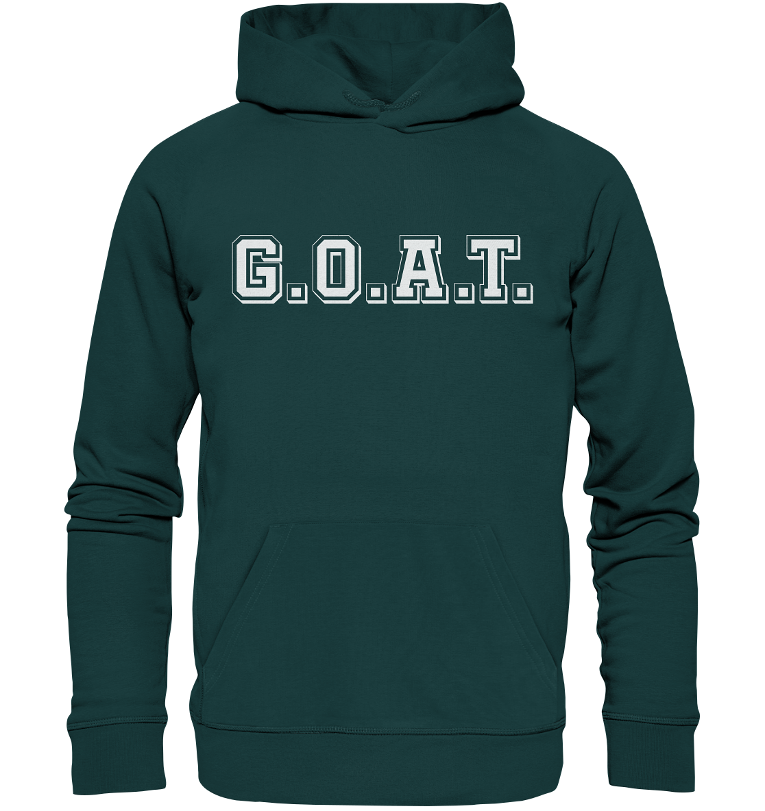 Hoodie "G.O.A.T." - Organic Hoodie