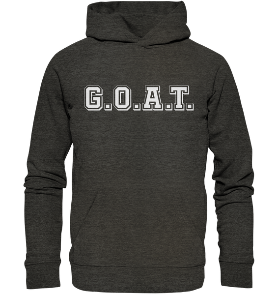 Hoodie "G.O.A.T." - Organic Hoodie