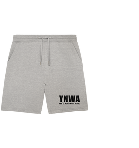 Fanblock Shorts "YNWA" Organic Jogger Shorts heather grey