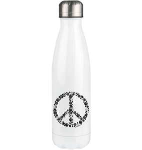 N.O.S.W. BLOCK Trinkflasche Edelstahl "SPORTS FOR PEACE" Thermosflasche 500ml