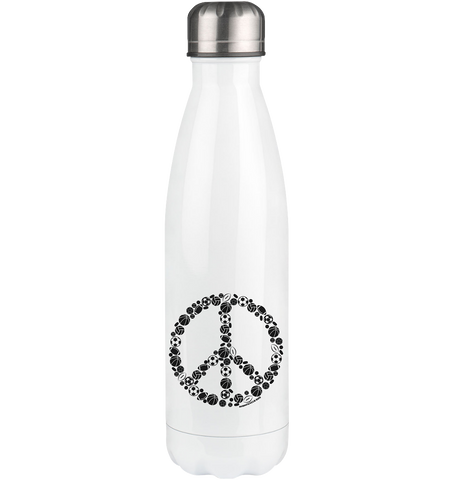 N.O.S.W. BLOCK Trinkflasche Edelstahl "SPORTS FOR PEACE" Thermosflasche 500ml