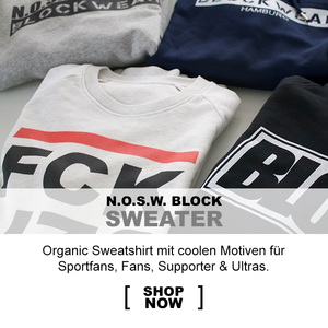 N.O.S.W. BLOCk - Organic Sweatshirts