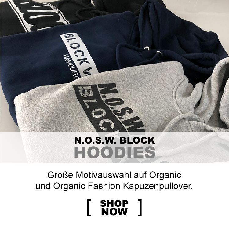 N.O.S.W. BLOCk - Organic Hoodies Kapuzenpullover