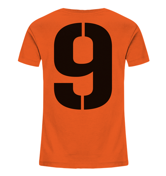 BLOCK.FC Fanblock Shirt "STADIONKIND" Kids Organic Shirt orange