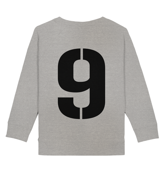 BLOCK.FC Fanblock Sweater "STADIONKIND" Kids UNISEX Organic Sweatshirt heather grau