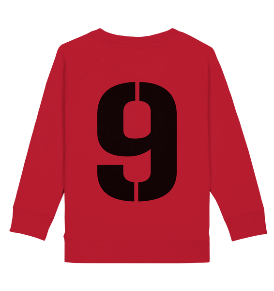 BLOCK.FC Fanblock Sweater "STADIONKIND" Kids UNISEX Organic Sweatshirt rot