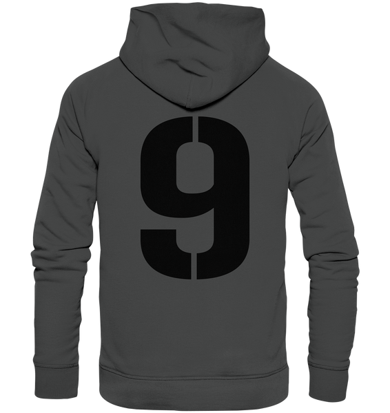 BLOCK.FC Fanblock Hoodie "STADIONKIND" Männer Organic Fashion Kapuzenpullover anthrazit