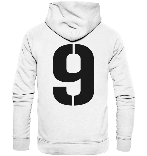 BLOCK.FC Fanblock Hoodie "STADIONKIND" Männer Organic Fashion Kapuzenpullover weiss