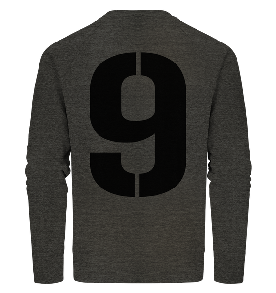 BLOCK.FC Fanblock Sweater "STADIONKIND" Männer Organic Sweatshirt dark heather grau