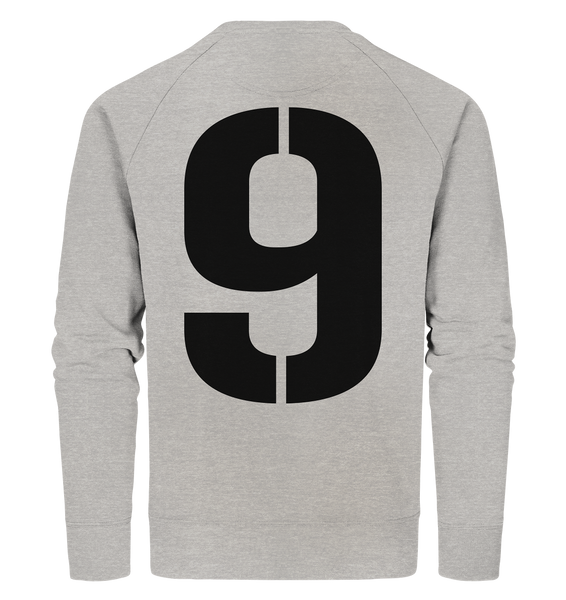 BLOCK.FC Fanblock Sweater "STADIONKIND" Männer Organic Sweatshirt heather grau