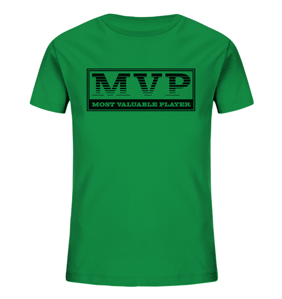 N.O.S.W. BLOCK Teamsport Shirt "MVP" Kids Organic UNISEX T-Shirt grün