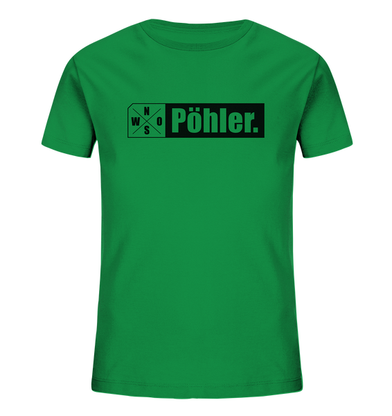 N.O.S.W. BLOCK Teamsport Shirt "Pöhler." Organic Kids UNISEX T-Shirt grün