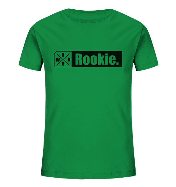 N.O.S.W. BLOCK Teamsport Shirt "Rookie." Organic Kids UNISEX T-Shirt grün
