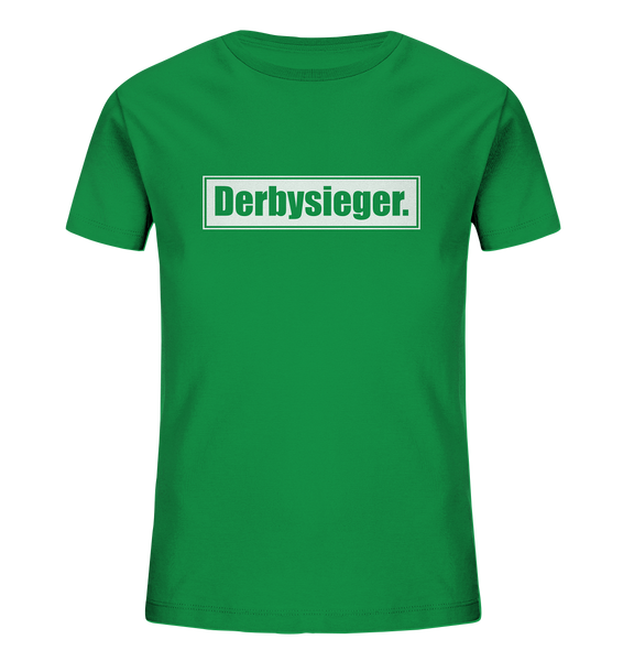 N.O.S.W. BLOCK Fanblock Shirt "Derbysieger." Kids UNISEX Organic T-Shirt grün