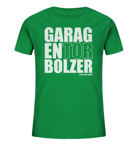 Teamsport Shirt "GARAGENTOR BOLZER" Kids Organic UNISEX T-Shirt grün