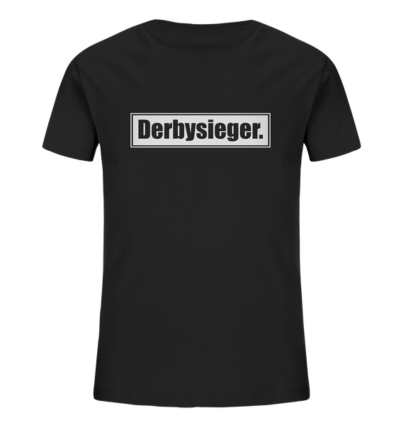 N.O.S.W. BLOCK Fanblock Shirt "Derbysieger." Kids UNISEX Organic T-Shirt schwarz