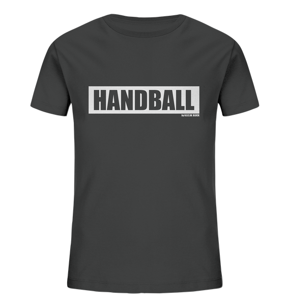 N.O.S.W. BLOCK Teamsport Shirt "HANDBALL" Kids Organic T-Shirt anthrazit