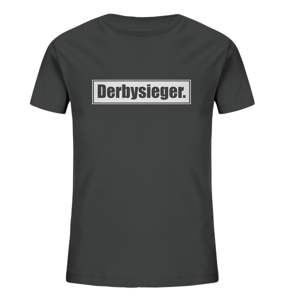 N.O.S.W. BLOCK Fanblock Shirt "Derbysieger." Kids UNISEX Organic T-Shirt anthrazit