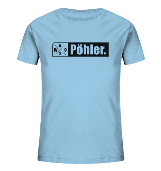 N.O.S.W. BLOCK Teamsport Shirt "Pöhler." Organic Kids UNISEX T-Shirt himmelblau