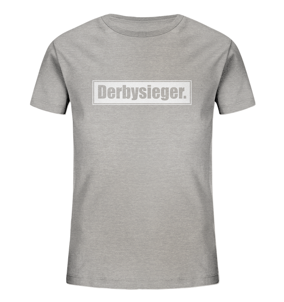 N.O.S.W. BLOCK Fanblock Shirt "Derbysieger." Kids UNISEX Organic T-Shirt heather grau