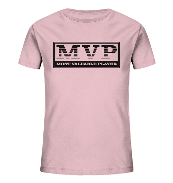 N.O.S.W. BLOCK Teamsport Shirt "MVP" Kids Organic UNISEX T-Shirt pink