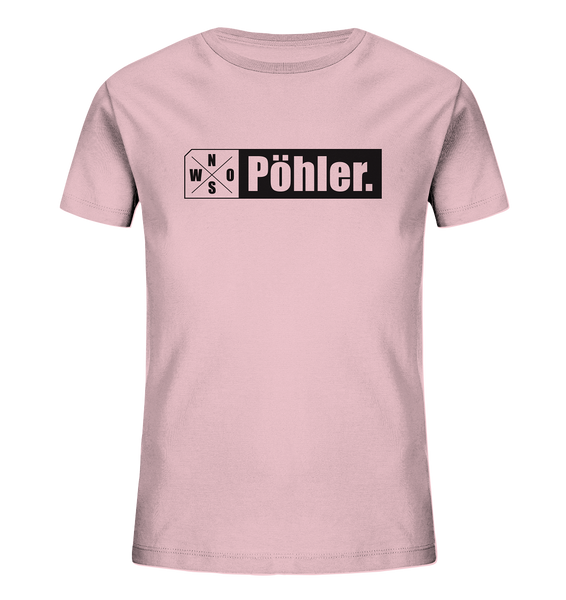N.O.S.W. BLOCK Teamsport Shirt "Pöhler." Organic Kids UNISEX T-Shirt pink