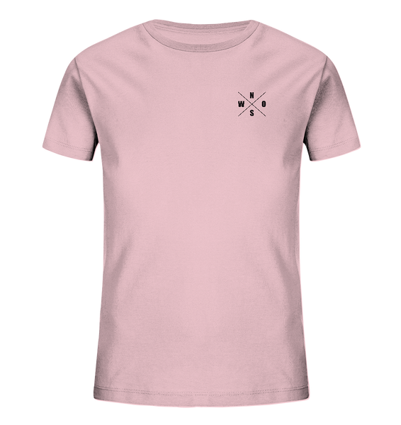 N.O.S.W. BLOCK Fanblock Shirt "ANTI HIPSTER BLOCK" Kids UNISEX Organic T-Shirt pink