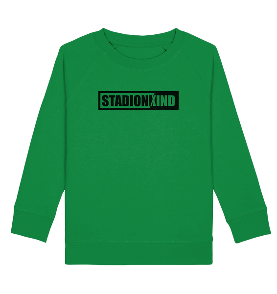 BLOCK.FC Fanblock Sweater "STADIONKIND" Kids UNISEX Organic Sweatshirt grün