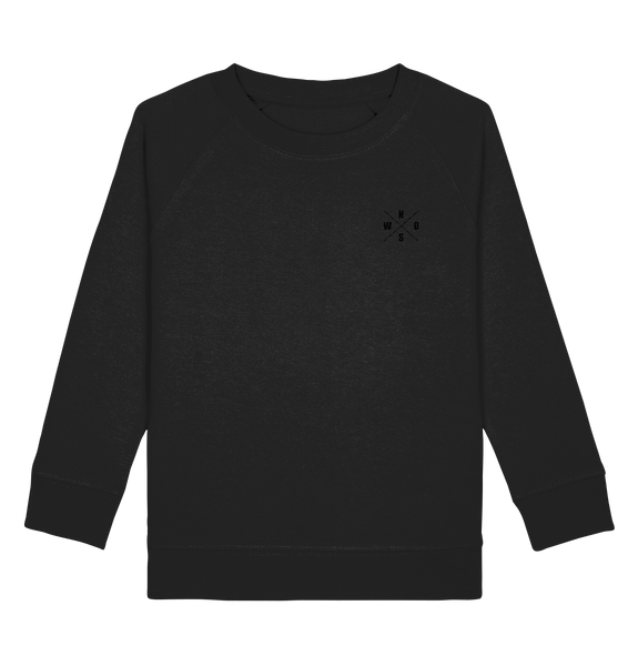 N.O.S.W. BLOCK Fanblock Sweater "STRAIGHT OUTTA FANBLOCK" Kids UNISEX Organic Sweatshirt schwarz