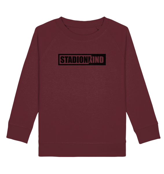 BLOCK.FC Fanblock Sweater "STADIONKIND" Kids UNISEX Organic Sweatshirt weinrot