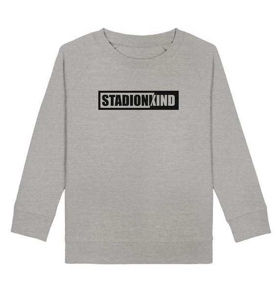 BLOCK.FC Fanblock Sweater "STADIONKIND" Kids UNISEX Organic Sweatshirt heather grau