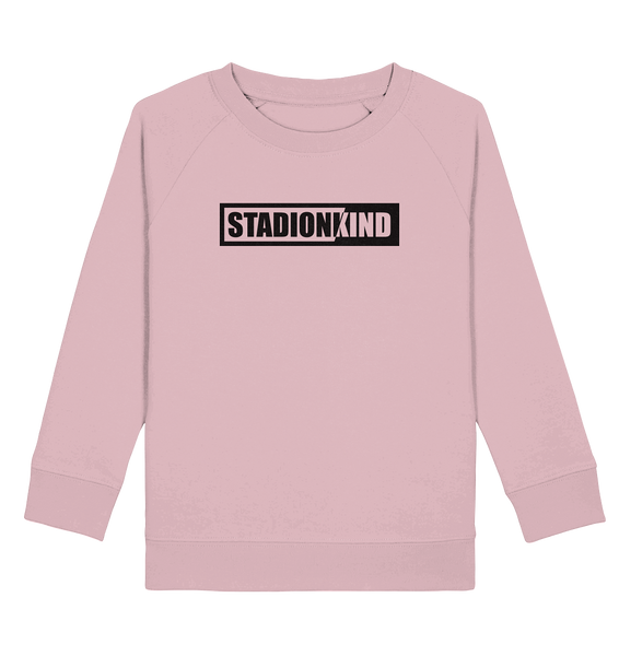 BLOCK.FC Fanblock Sweater "STADIONKIND" Kids UNISEX Organic Sweatshirt cotton pink