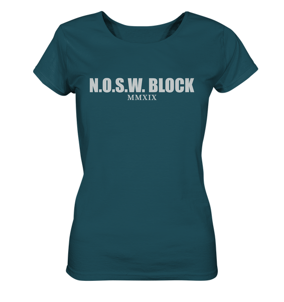 N.O.S.W. BLOCK Shirt "MMXIX" Girls Organic T-Shirt stargazer