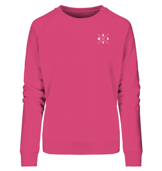 N.O.S.W. BLOCK Sweater "N.O.S.W. ICON" Girls Organic Sweatshirt pink punsh