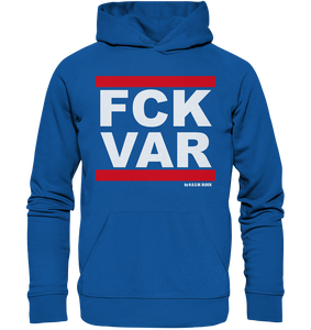 Fanblock Hoodie FCK VAR Männer Organic Kapuzenpullover (85% Bio